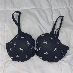 PINK Bra with Dog Pattern